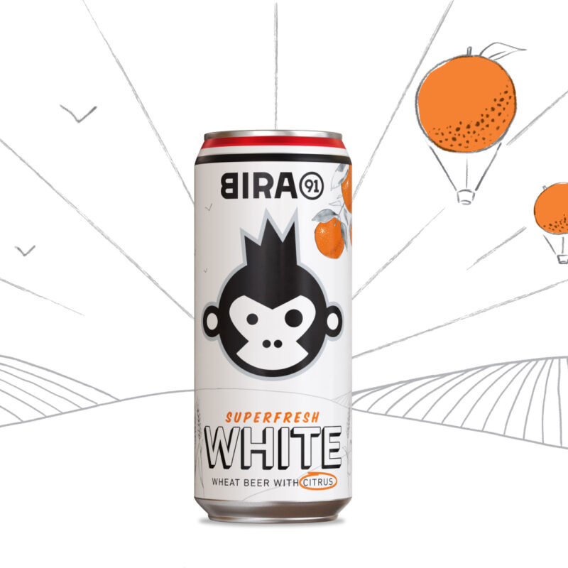 Bira 91 Superfresh Natural White Beer