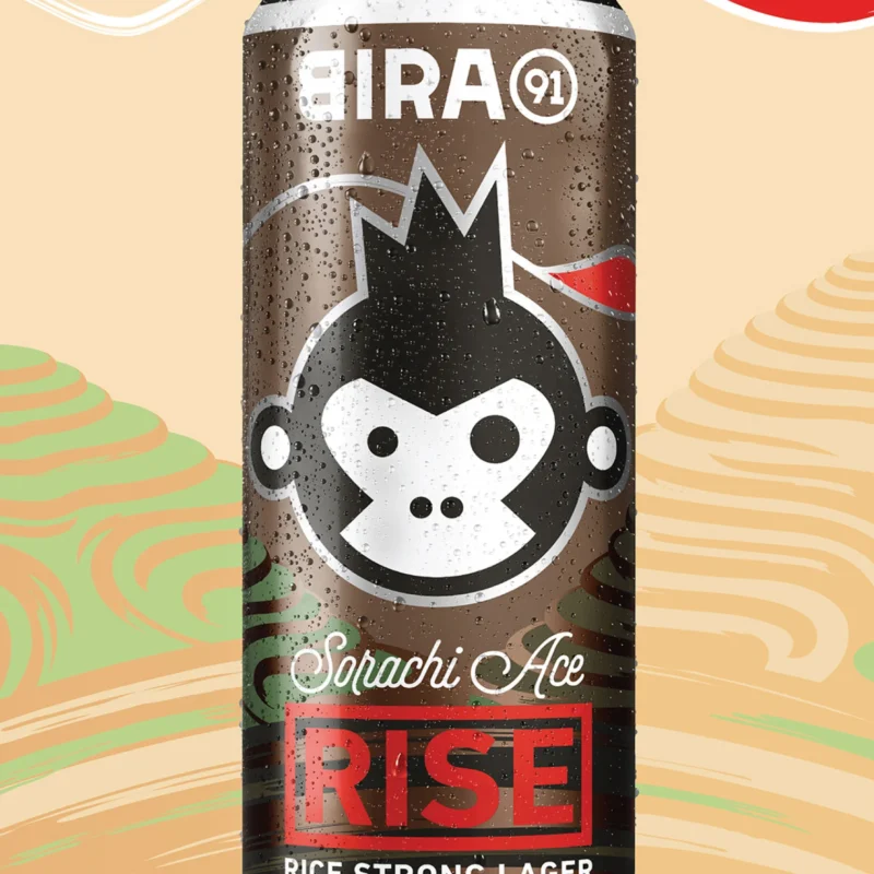 Bira 91 Rise Rice Strong Lager Beer